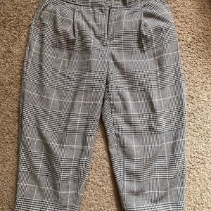 JCrew trousers w/pleats